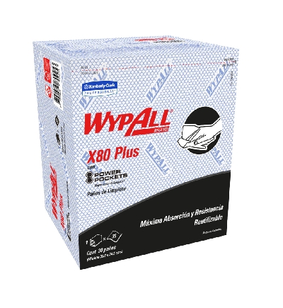WypAll X80 Plus Azul