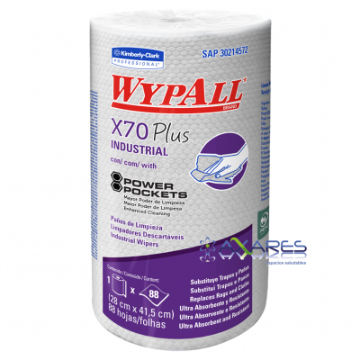 WypAll* X70 Plus Regular Roll Power Pockets x Unidad