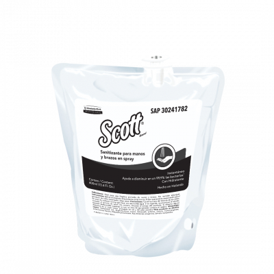 Sanitizante Scott® en Spray 12 x 400ml (2000 aplicaciones x unidad)