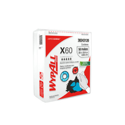 WypAll® X60 PRE DOBLADOS